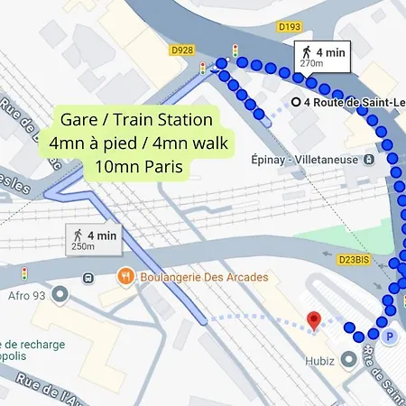 Gare En Face A Pied - Paris 10mn - Parking Prive Gratuit - De 1 A 8 Personnes - Souplex - Equipe - Entierement Renove Montmagny